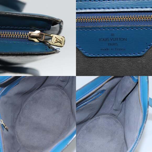 LOUIS VUITTON Epi Saint Jacques Shopping Shoulder Bag Blue M52275 - Picture 11 of 12